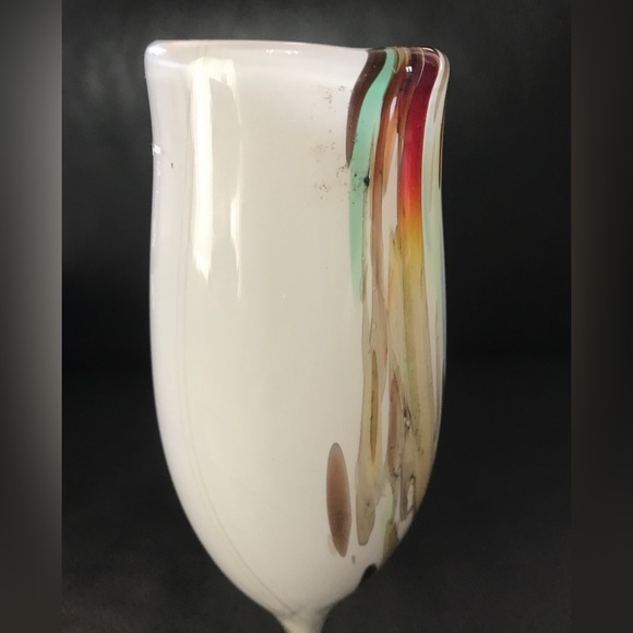 Homegaard by Per Lutken champagne flute/ vase 9,5” marked on bottom - Picture 3 of 15